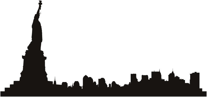 Image of Chicago Skyline Clipart #6341, City Skyline Displaying ...