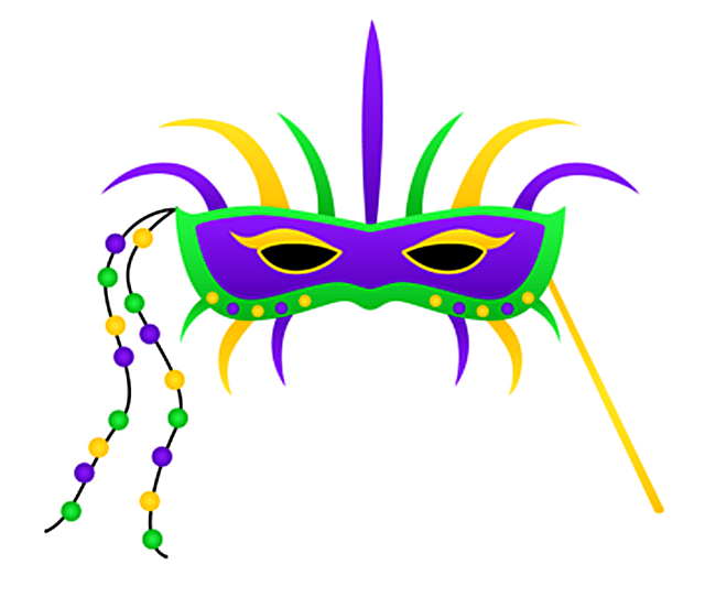 Free Mardi Gras Clip Art To celebrate Fat Tuesday