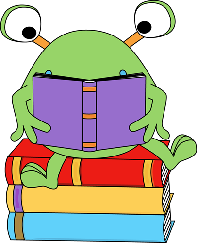 Free reading clipart images