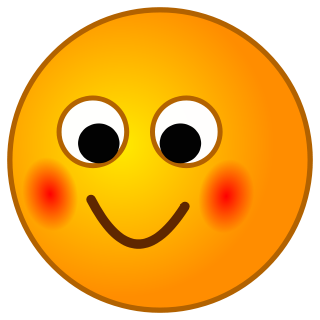Blushing Smiley Face Clipart