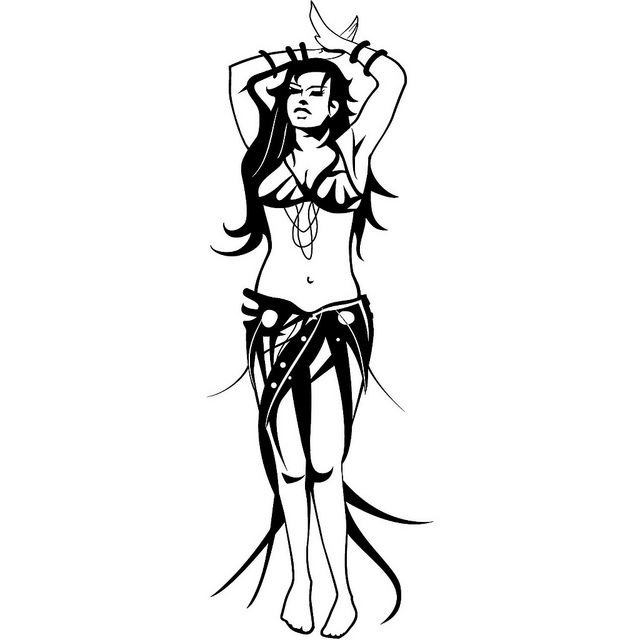 Belly Dancer Clip Art