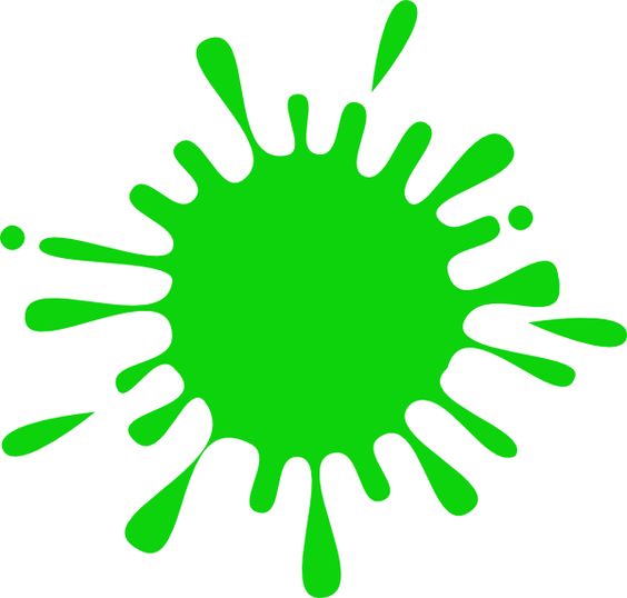Splatter paint clipart