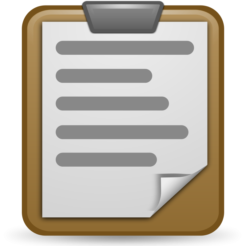 clipboard clipart