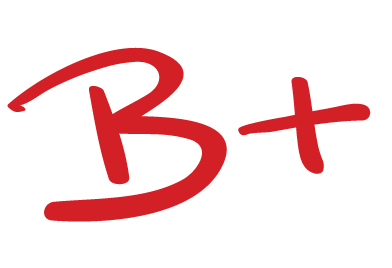 B plus clipart
