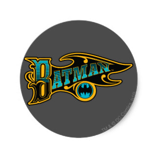 Batman Logo Stickers | Zazzle