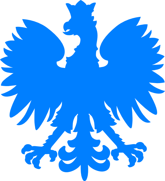 Purple Polish Eagle Clip Art - vector clip art online ...