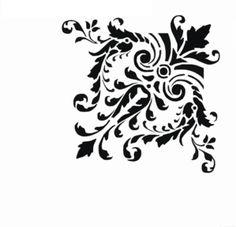 12+ Damask Corner Clip Art