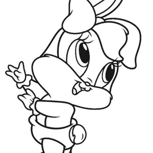 Looney Tunes Coloring Pages Bugs Bunny Ride a Car with Duffy Duck ...