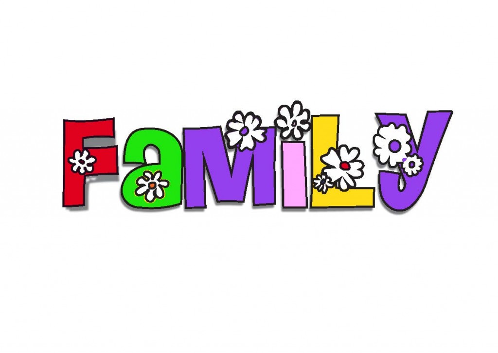 20 x My Family School Clipart