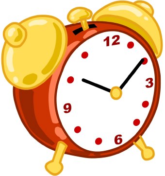 Alarm clock clipart free