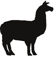 Llama Outline - ClipArt Best