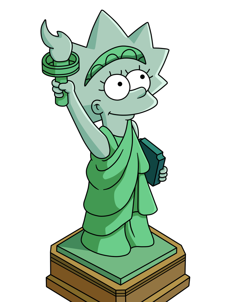 Statue Of Liberty Cartoon Clipart