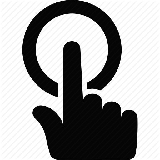 Click, finger, gestureworks, hand icon | Icon search engine
