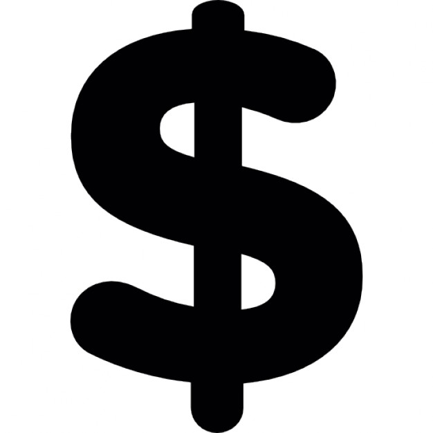Bold dollar sign Icons | Free Download