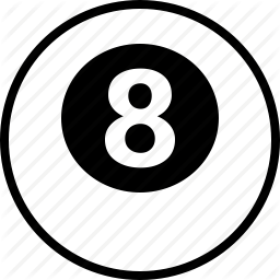 8, ball, billiards, cue, eight, magic, pool icon | Icon search engine