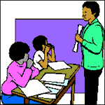 Classroom discipline clipart