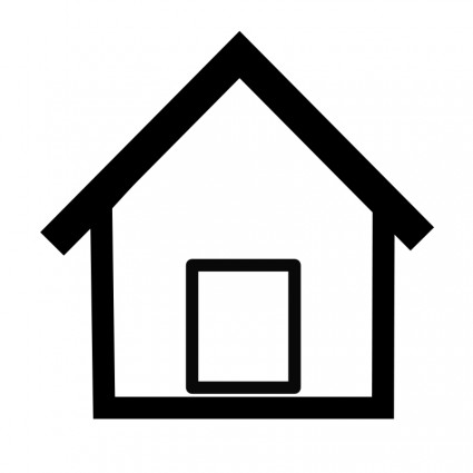 Simple-home Vector clip art - Free vector for free download
