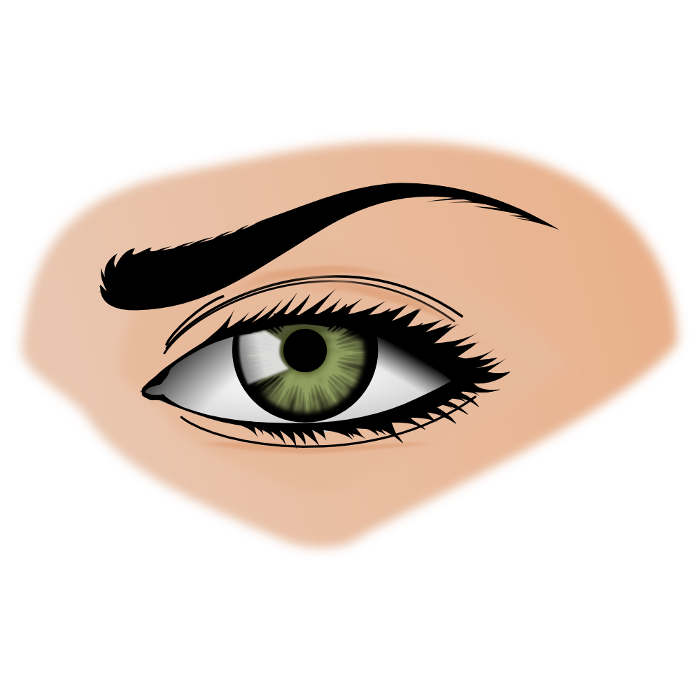Human eye clip art