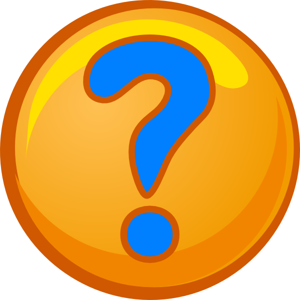 Orange Question Mark Clipart - Free Clipart Images