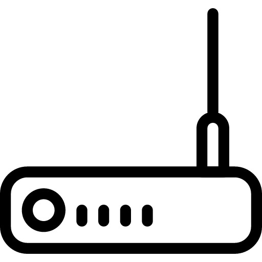 Router Icon | Line Iconset | IconsMind