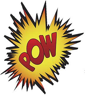 Comic Batman Pow - ClipArt Best
