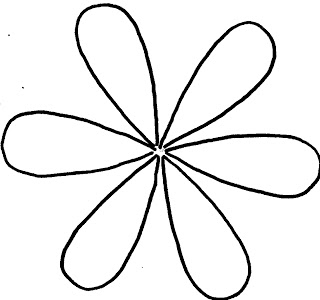 Daisy Petal Template
