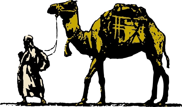 Camel clip art Free vector in Open office drawing svg ( .svg ...