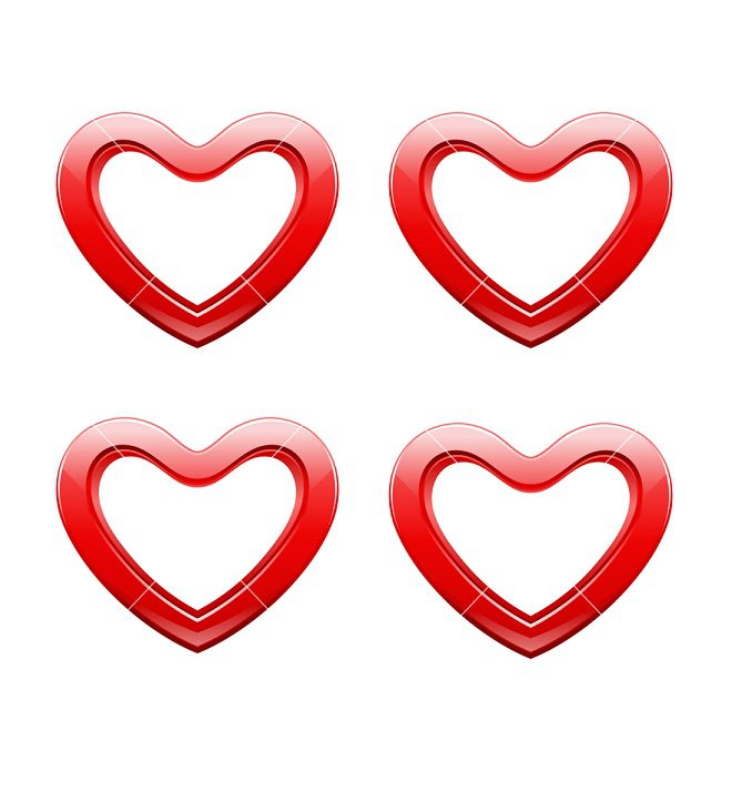 40 Printable Heart Templates & 15 Usage Examples