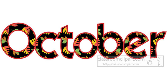 61 Free October Clipart - Cliparting.com