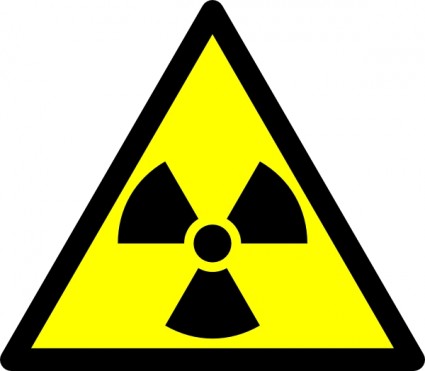 Radiation sign clipart
