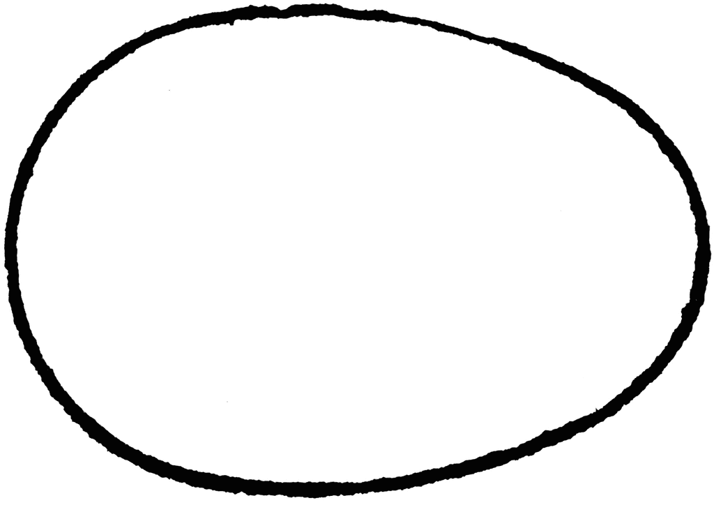 Oval Shape Clipart