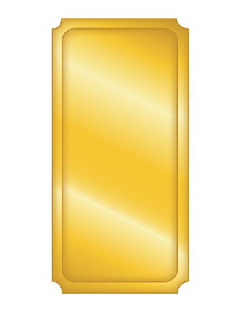 Blank Golden Ticket - Tim's Printables