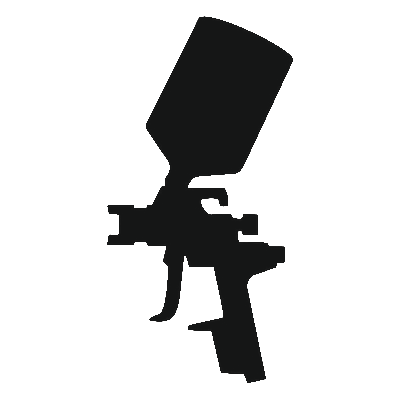 Paint spray gun clipart
