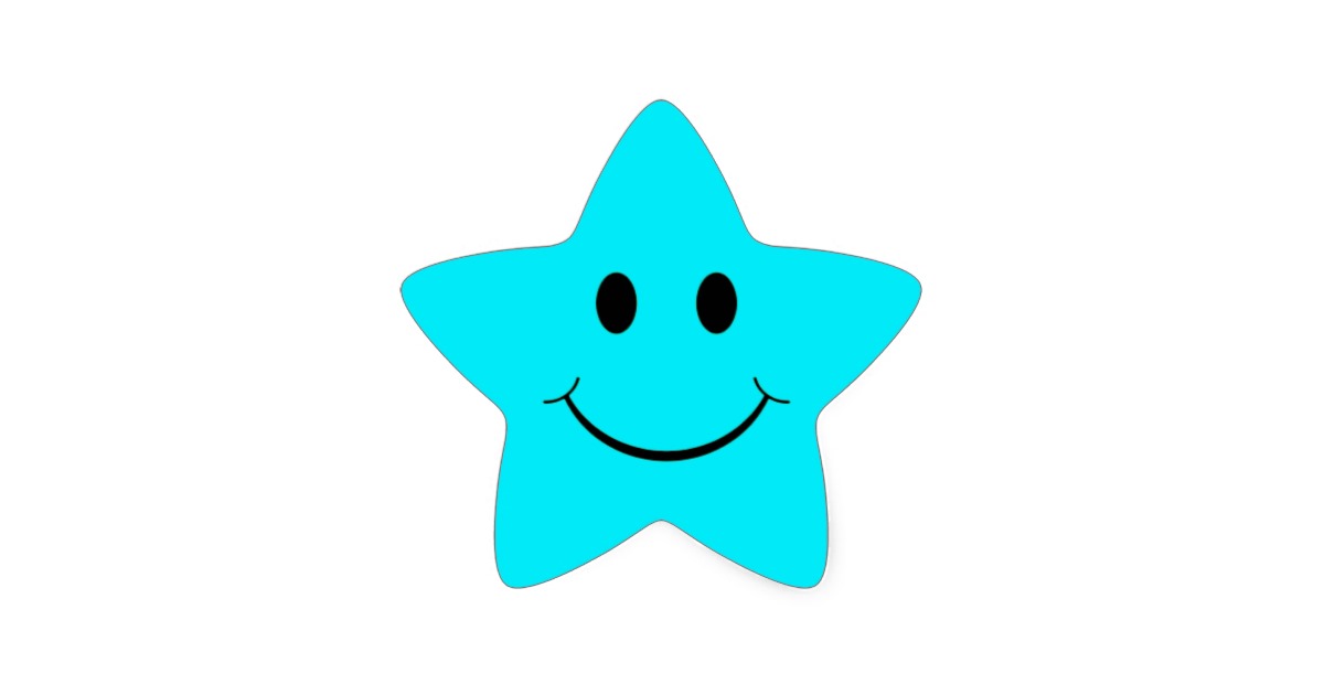 Smiley Face Stars Craft Supplies | Zazzle