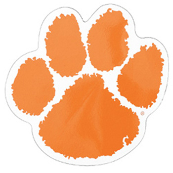 Clemson Tiger Paw Magnet