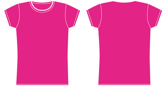 Front And Back T Shirt Outline - ClipArt Best