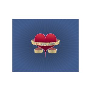 Big Red Heart Clip Art - vector clip art online ...