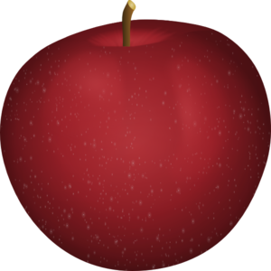 Red Apple clip art - vector clip art online, royalty free & public ...