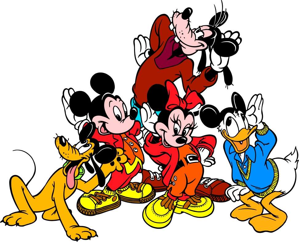 Disney Cartoon Mickey Mouse With Friends Wallp #19207 Wallpaper ...
