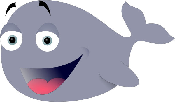 Sicabol Funny Whale clip art Free Vector / 4Vector