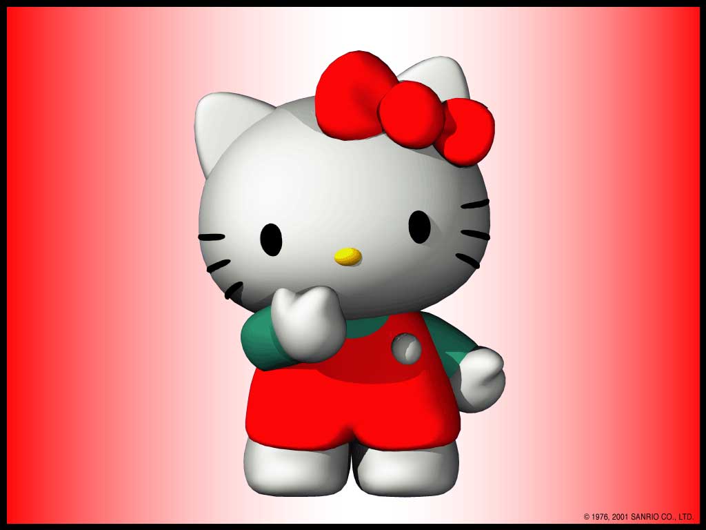 Wallpapers Hello Kitty 3d Image Num 35