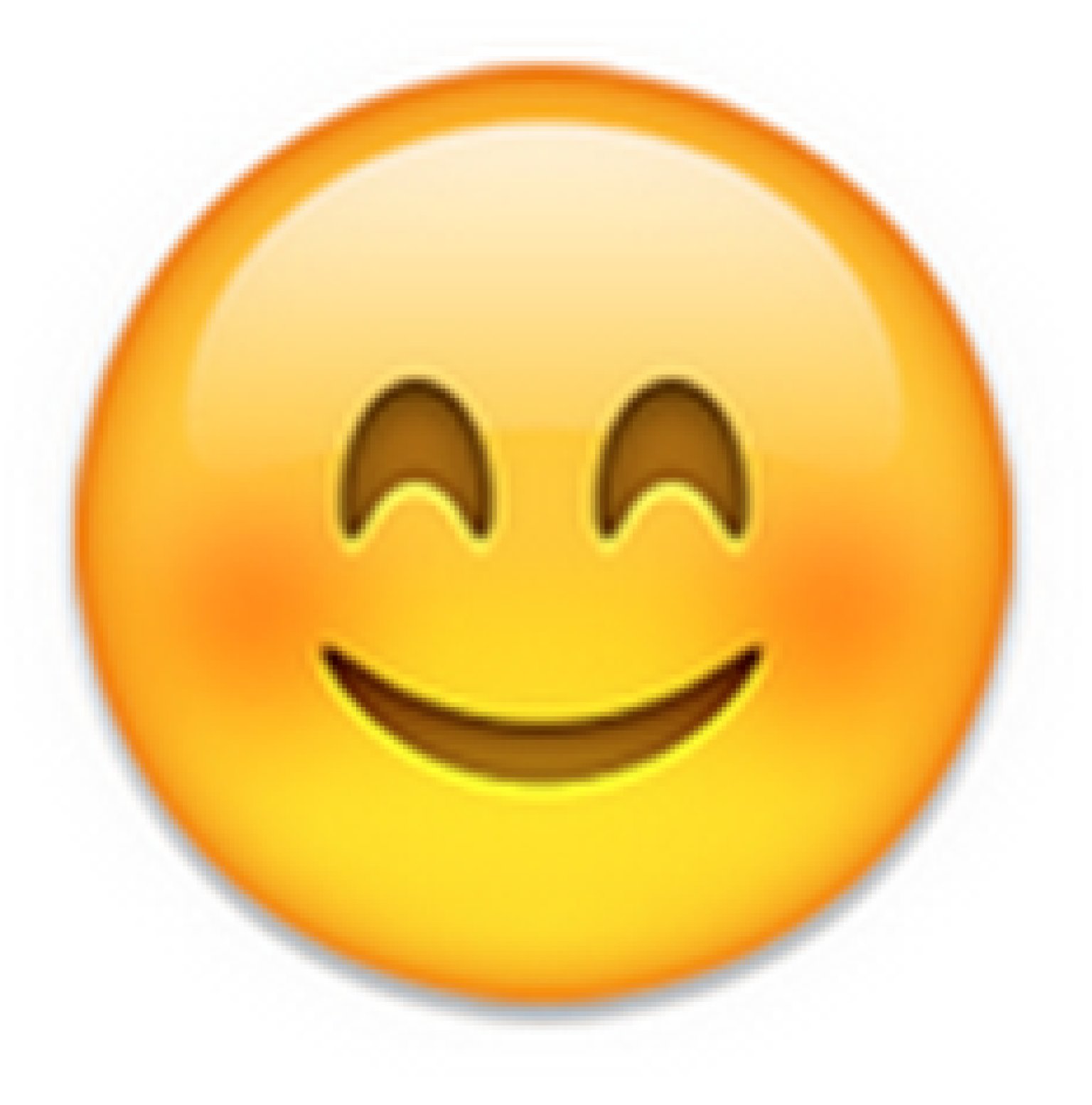 Blushing Smiley Face Clipart