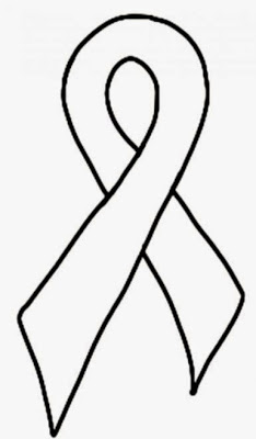 Breast Cancer Ribbon Coloring Sheet | Free Coloring Sheet