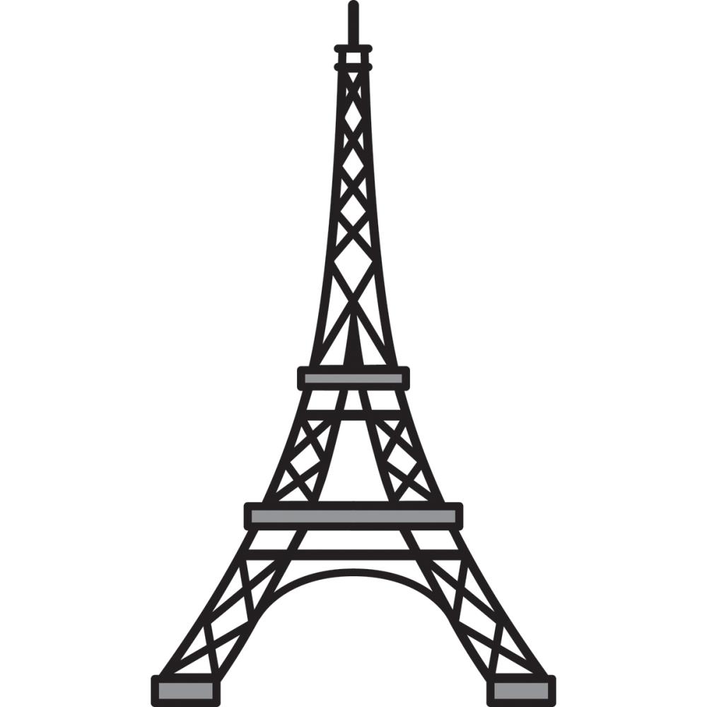 Free eiffel tower clipart - Clipartix