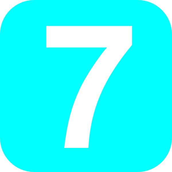 Best Photos of Number Seven Clip Art - Number 7 Clip Art, Number 7 ...