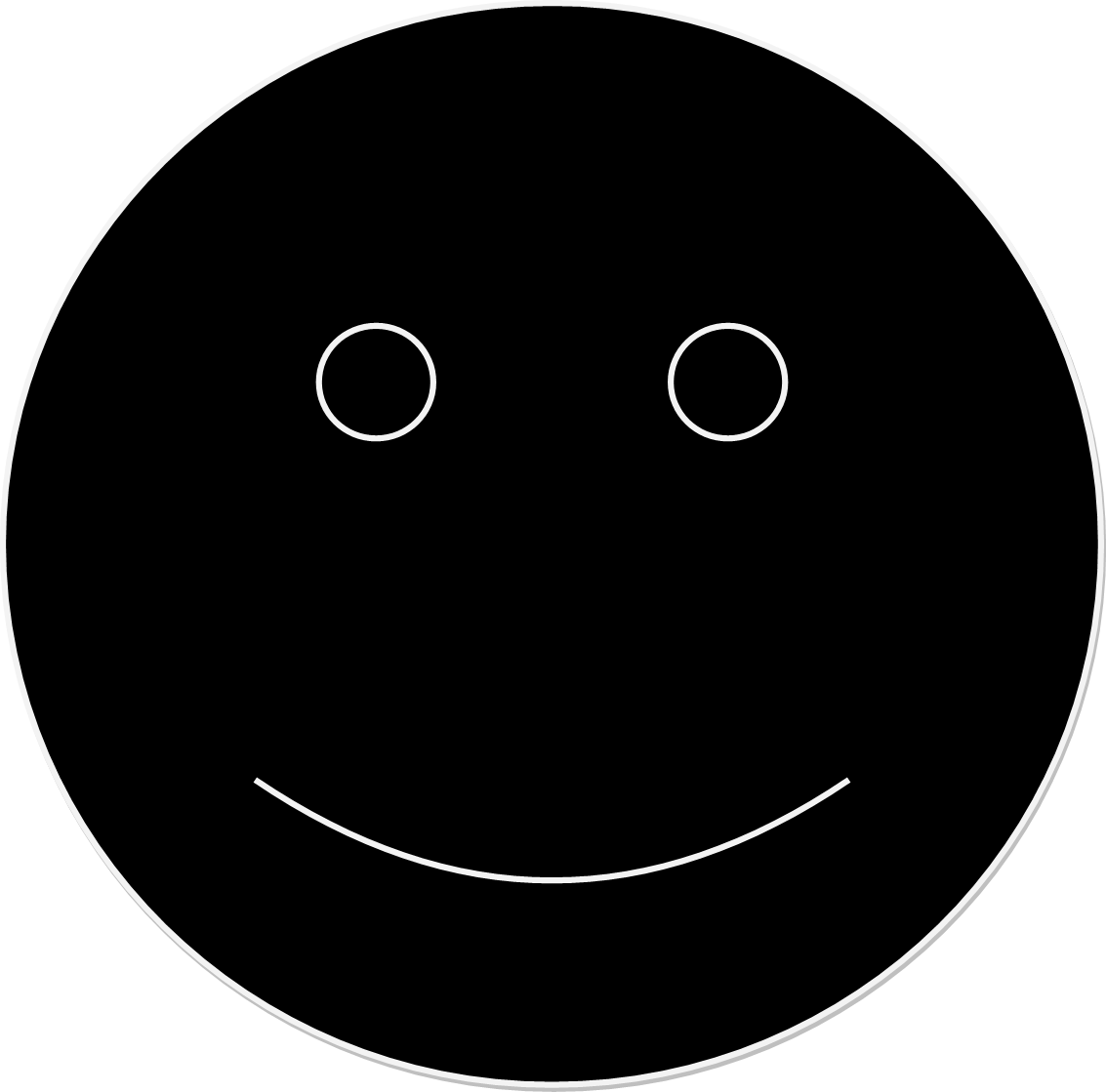 Black Smiley Face Clipart Best Clipart Best | Images and Photos finder