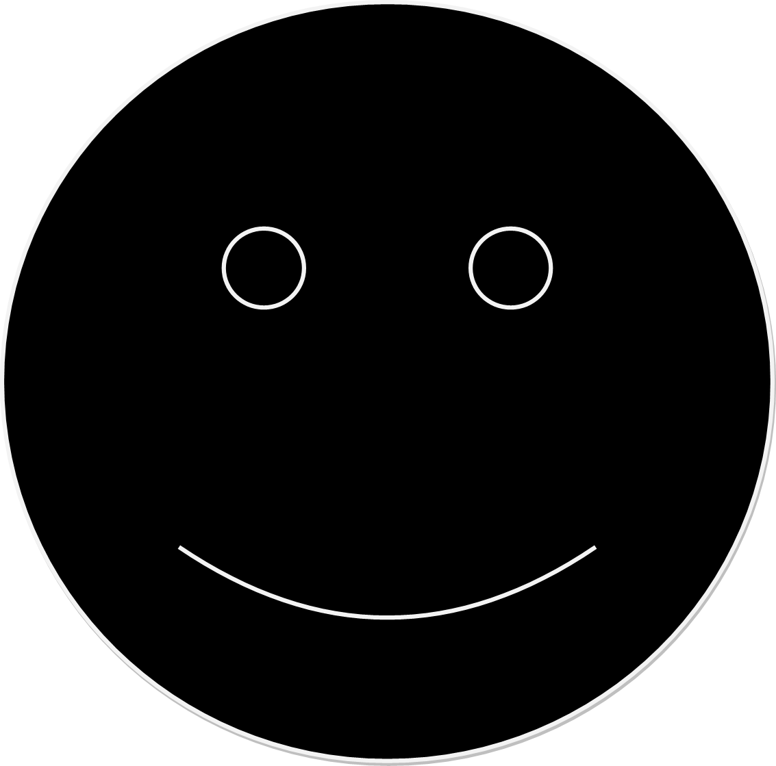 File:Black Smiley Face.png