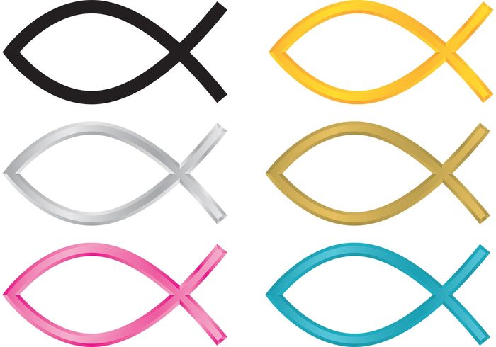 Christian Fish Symbol - Download Free Vector Art, Stock Graphics ...