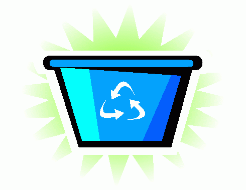 Clipart of recyle bin