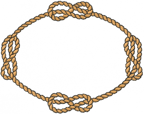 Tools(Ann The Gran) Embroidery Design: Rope Circle from AnnTheGran